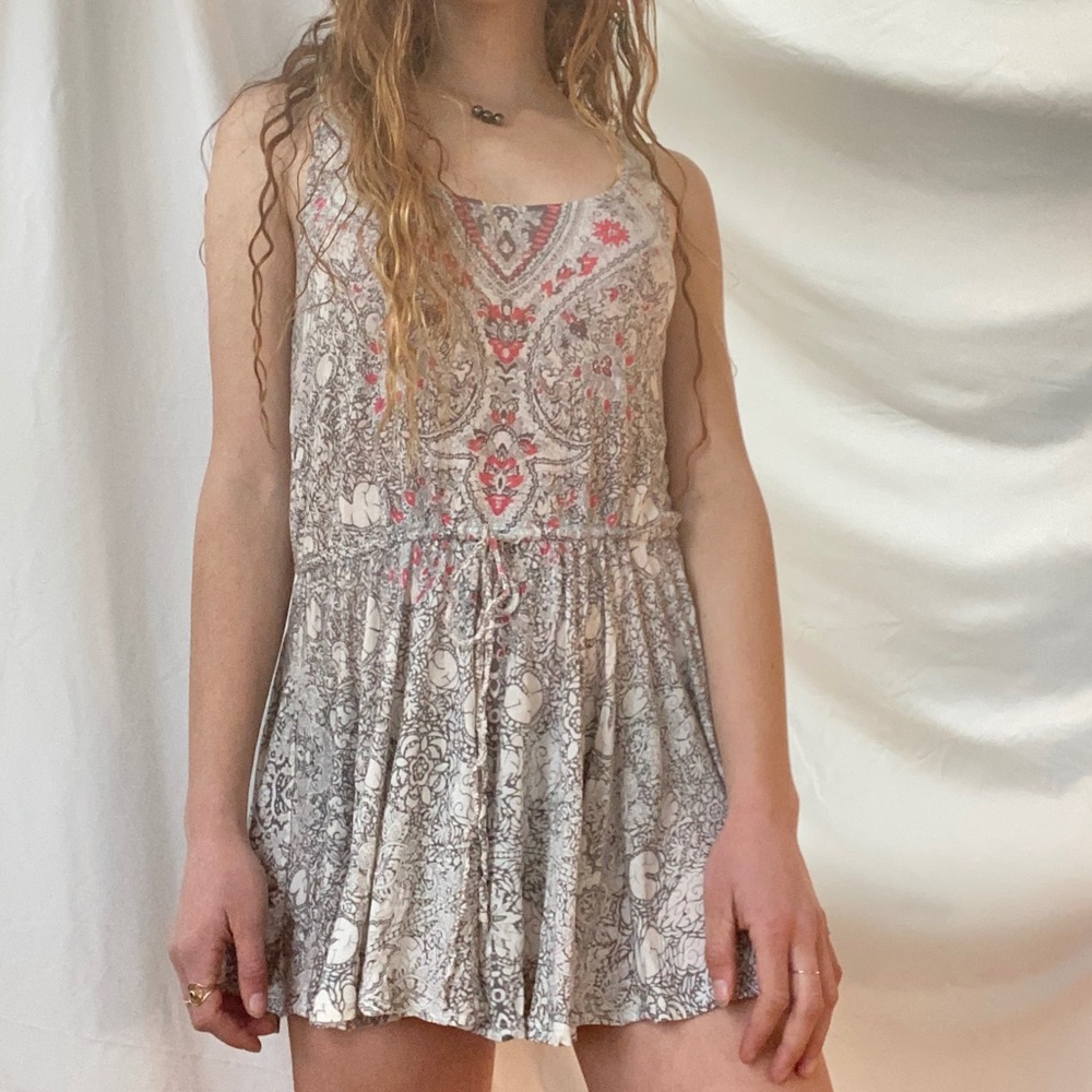 Free people drawstring dress